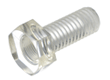 Polycarbonate Hexagon Head bolt M8 10mm (250pcs/bag)