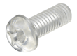 Polycarbonate Pan Head Screw M2 3mm (1000pcs/bag)