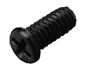 Polycarbonate Pan Head (Phillips) M1.7 3mm (Black) (1000pcs)