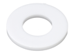 Polycarbonate (PC) Washers M8 (White) (500pcs/bag)